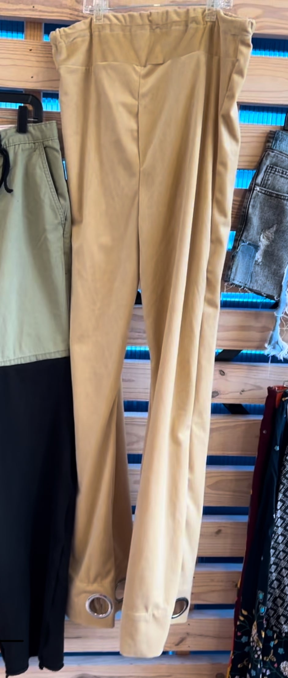“Jumping Thru Hoops” Bell Bottom Pants