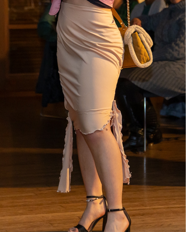 “Ethereal Drape” Skirt