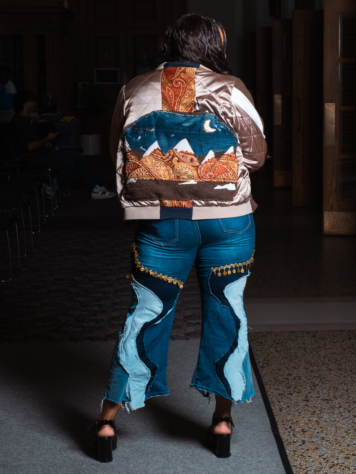 “Mount Stanley” Upcycled Puffer Jacket