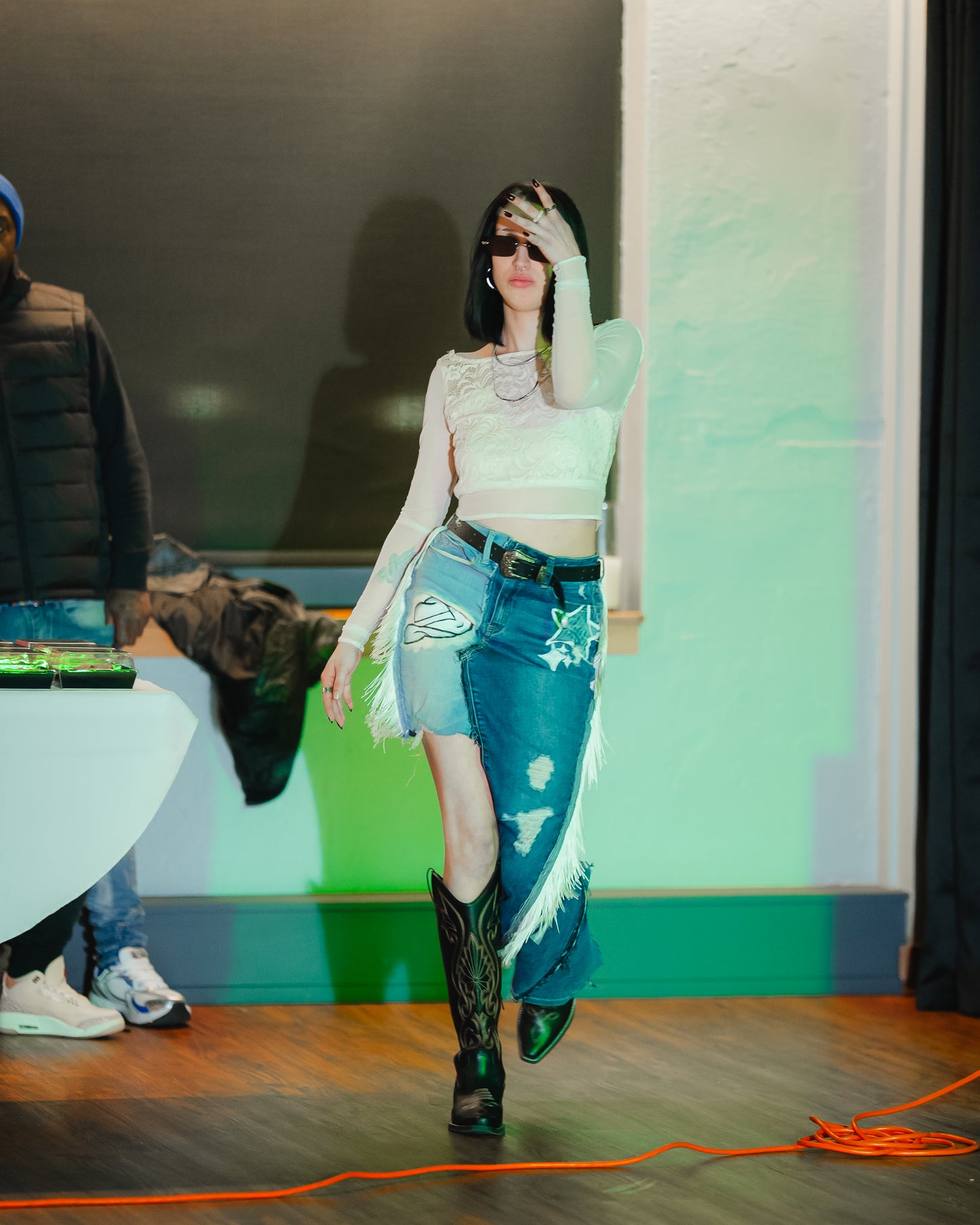 “Jolene’s Jeans” Denim Skirt