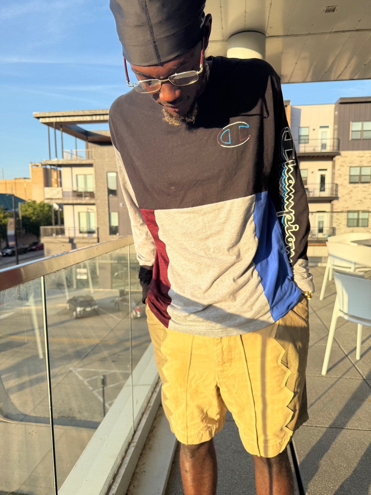 “Champion Colorblock” Long -sleeve Men’s Shirt