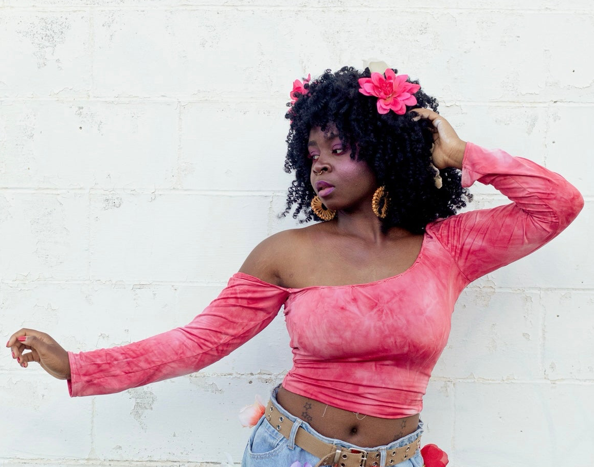 “Modern Wave” Asymmetrical Crop Top