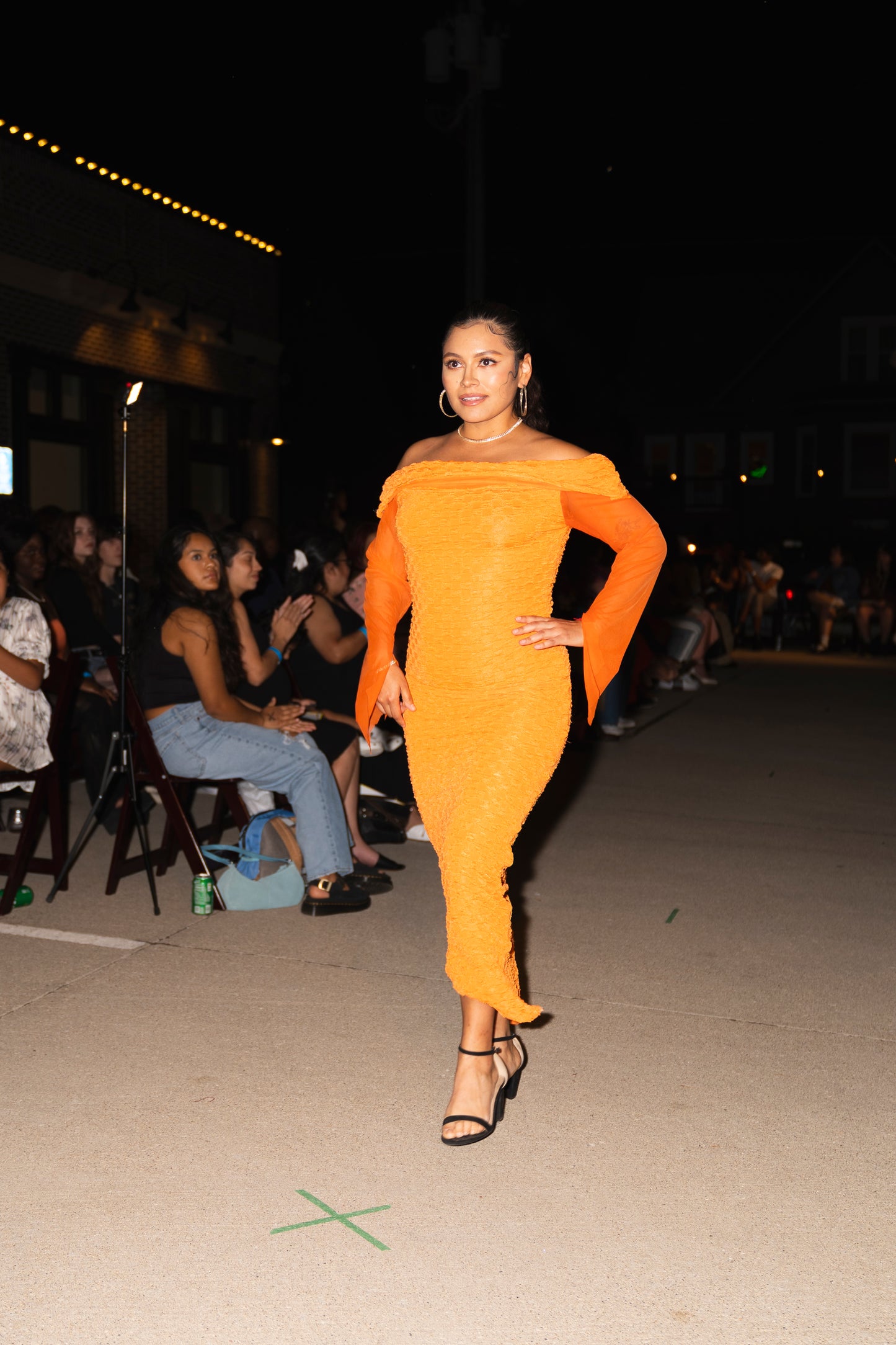 “Tangerine Dream” Maxi Dress