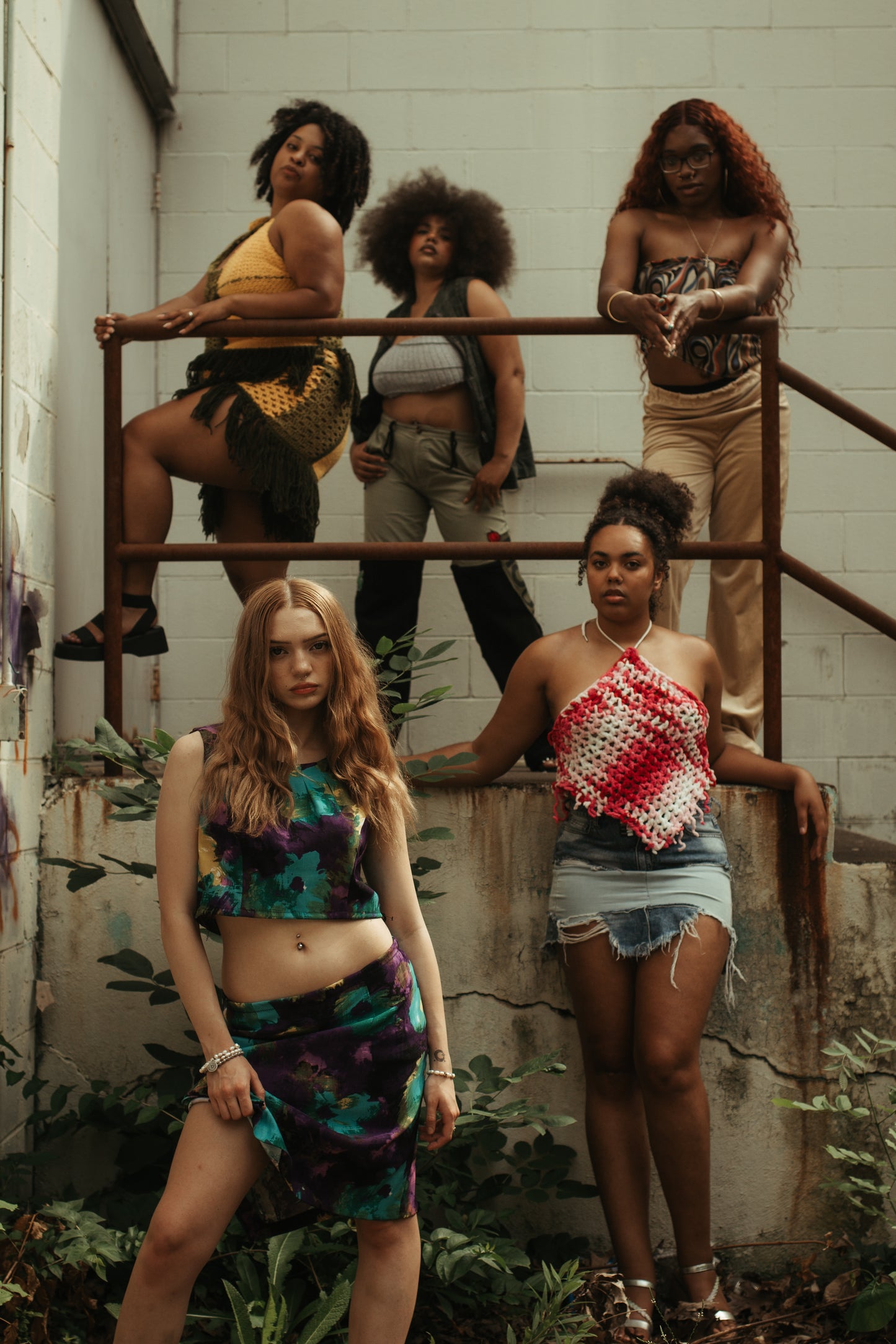 “Forever Knitted” Triangle Halter Top