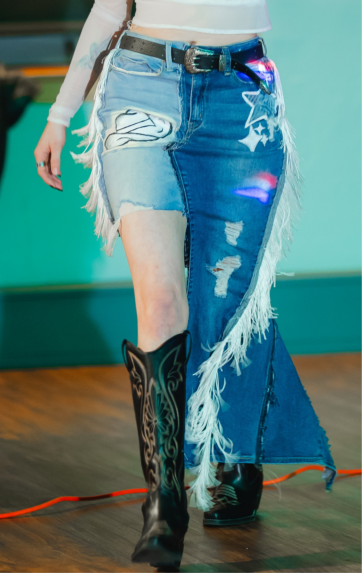 “Jolene’s Jeans” Denim Skirt