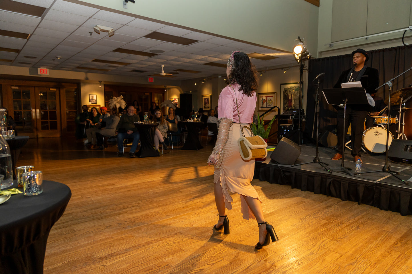 “Ethereal Drape” Skirt