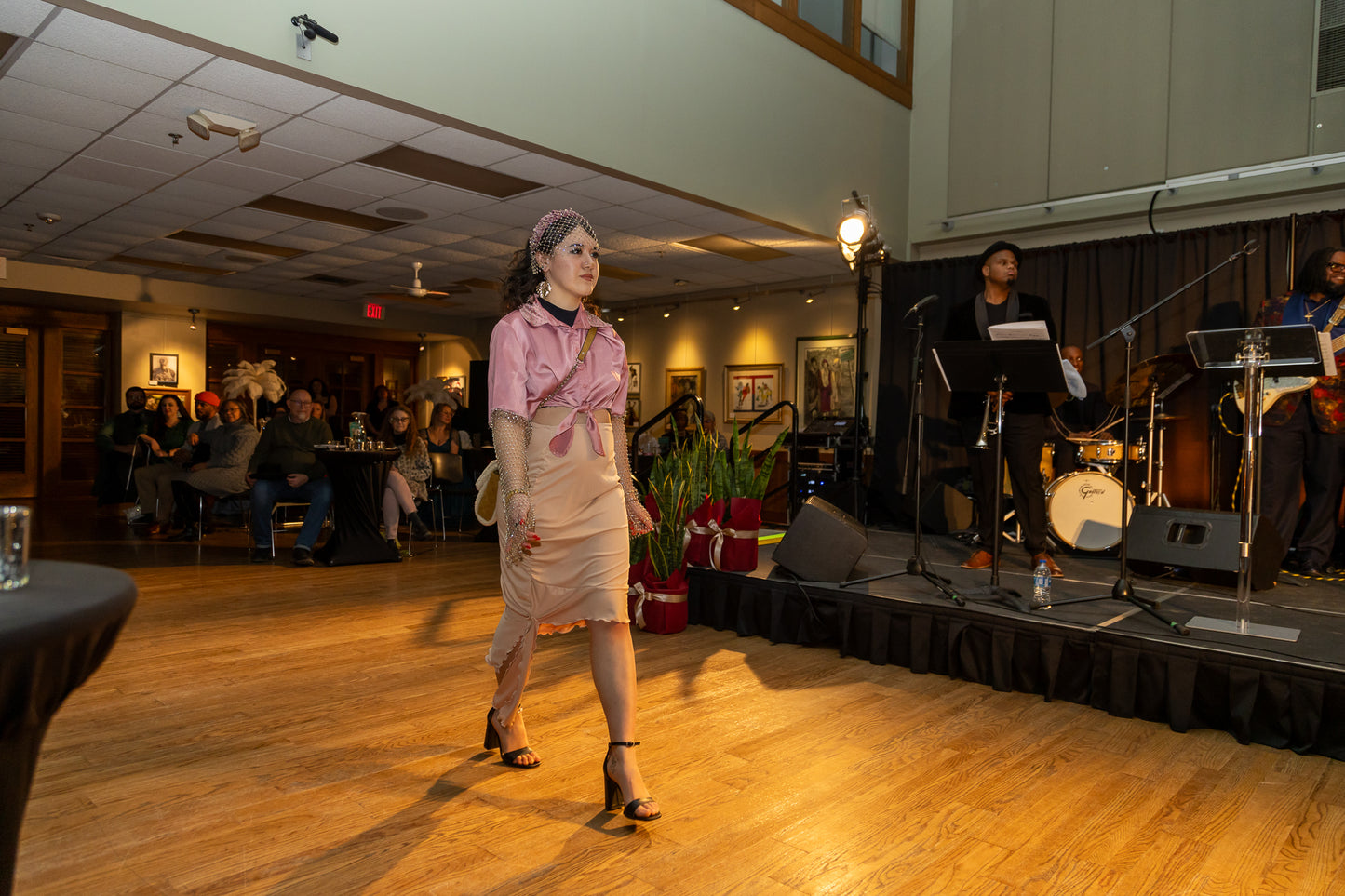 “Ethereal Drape” Skirt