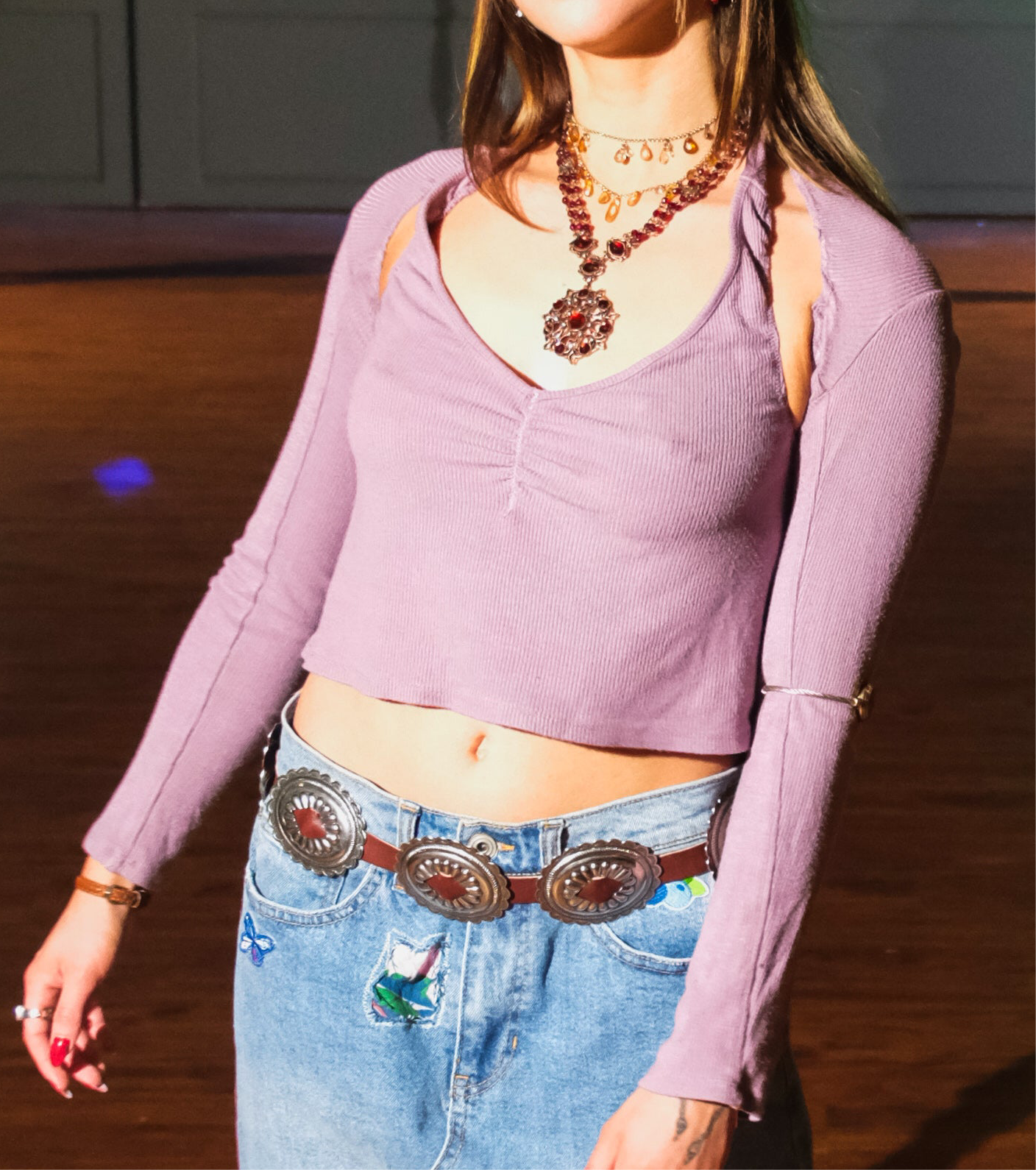 “Lavender Haze” Two-Piece Top