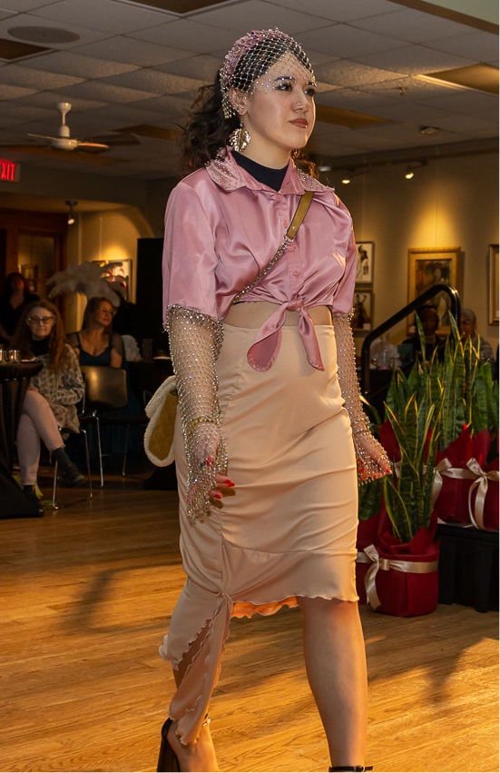 “Ethereal Drape” Skirt