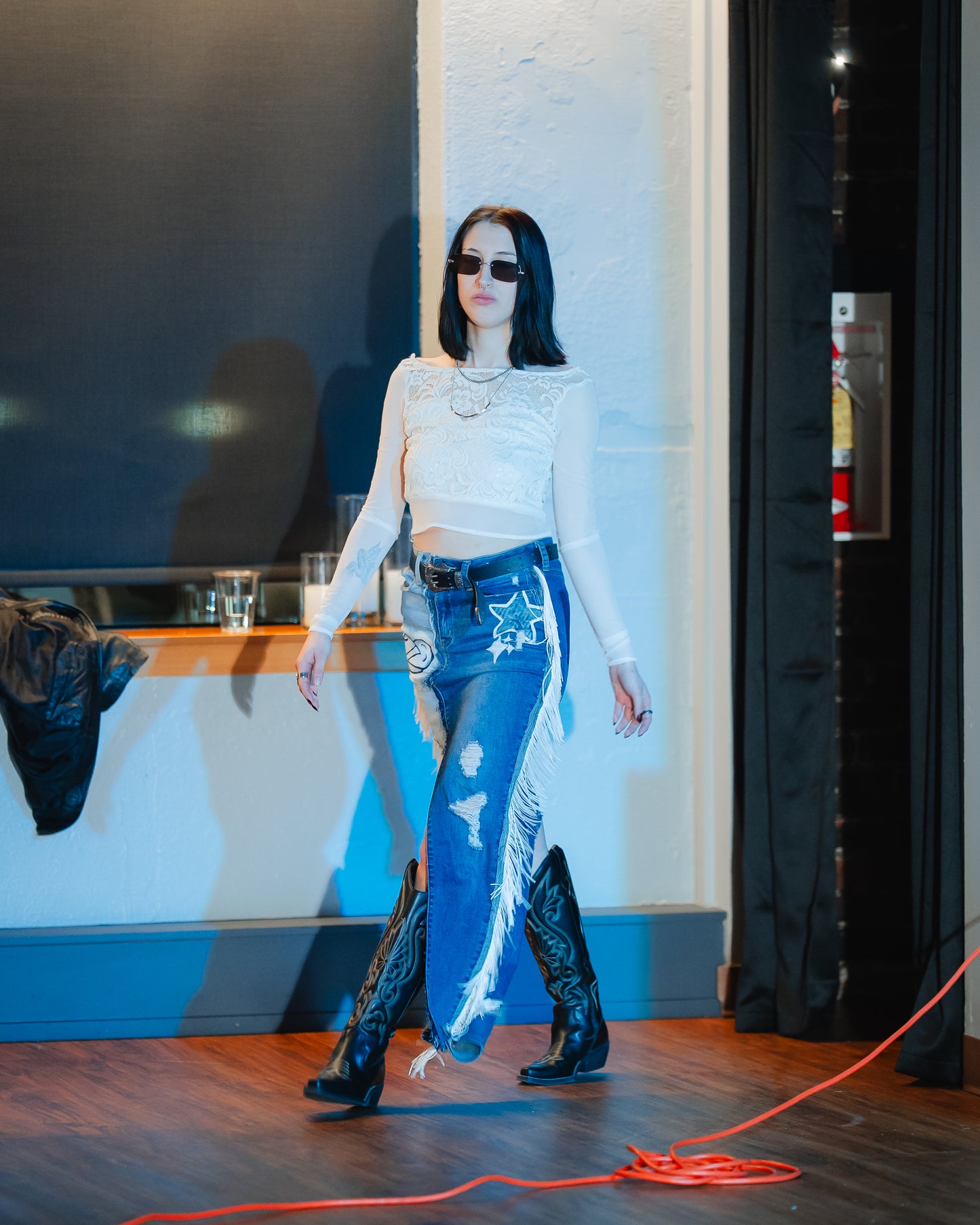 “Jolene’s Jeans” Denim Skirt