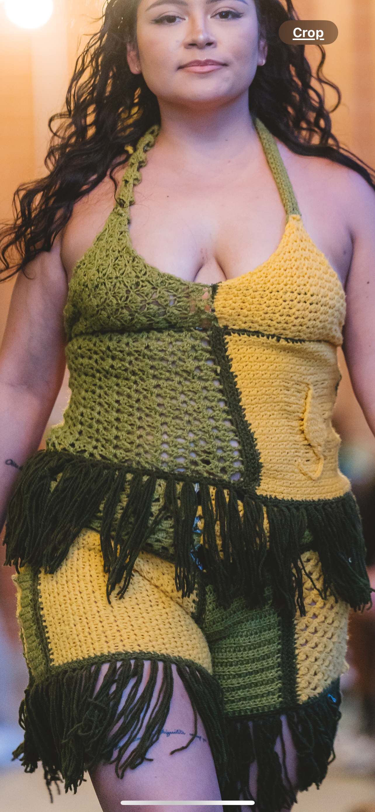 "Boho Belle" Crochet Two Piece Short Set