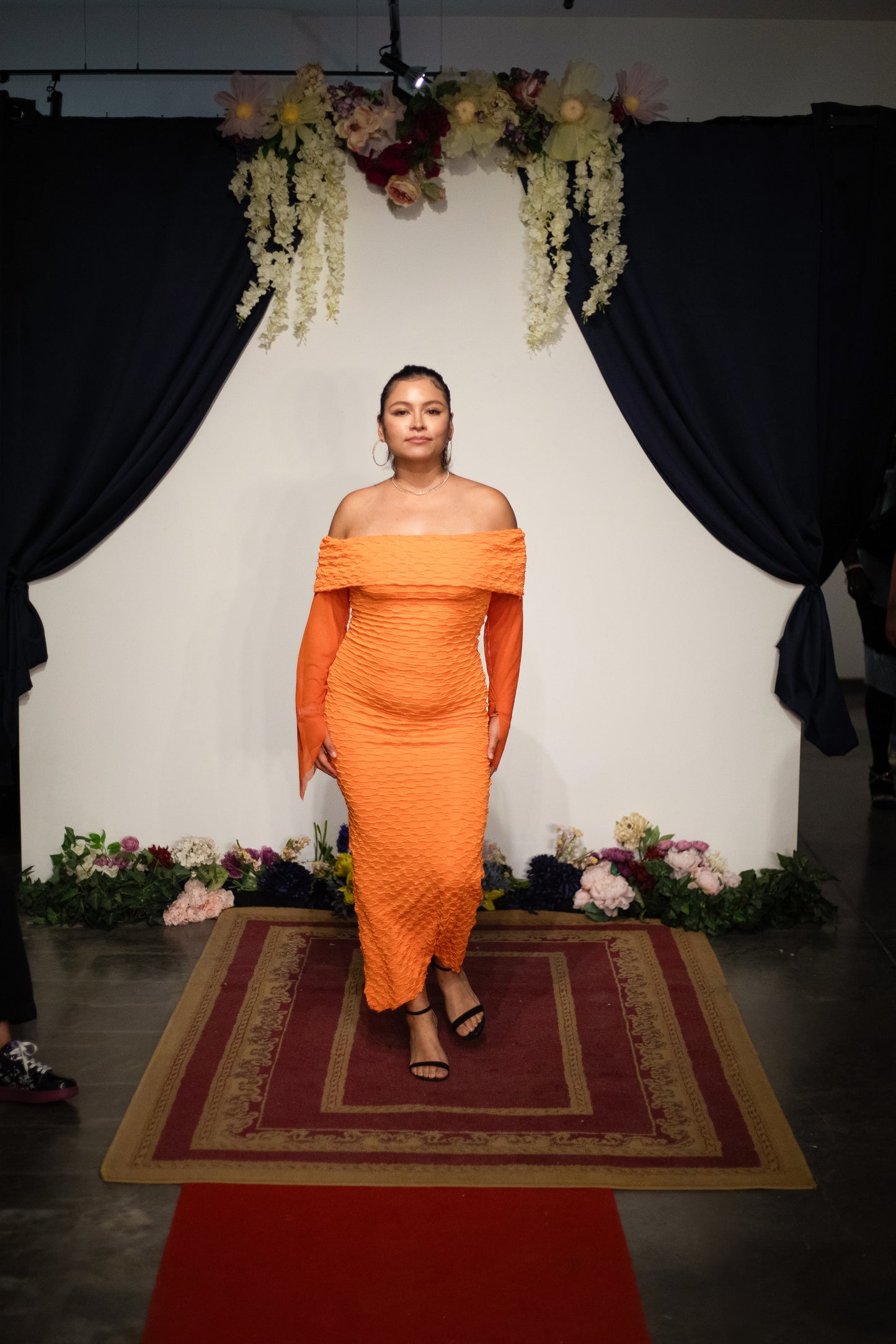 “Tangerine Dream” Maxi Dress