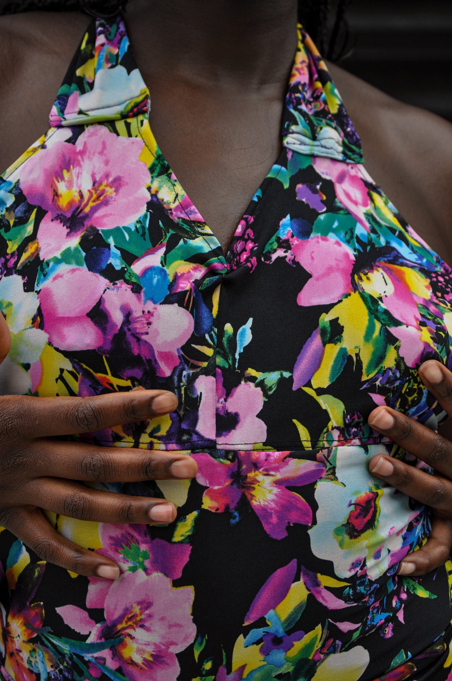“Take Me Away” Floral Maxi Dress
