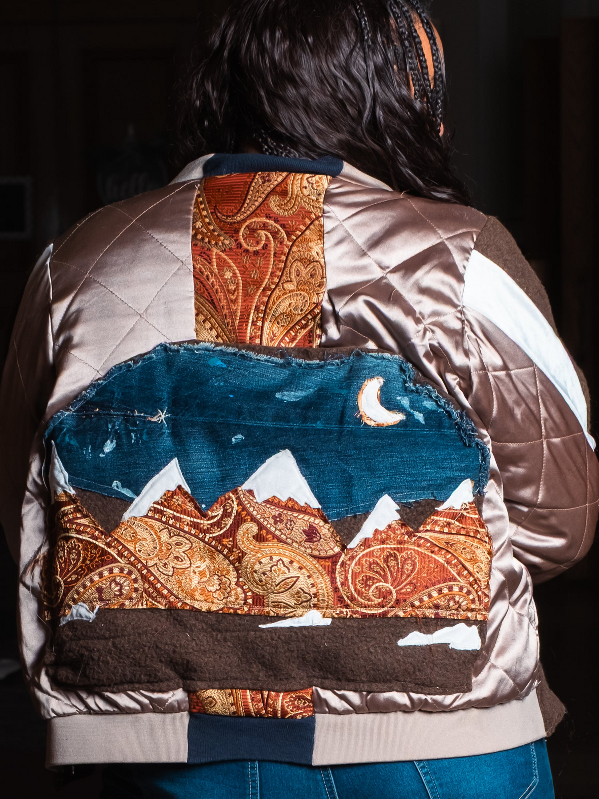 “Mount Stanley” Upcycled Puffer Jacket