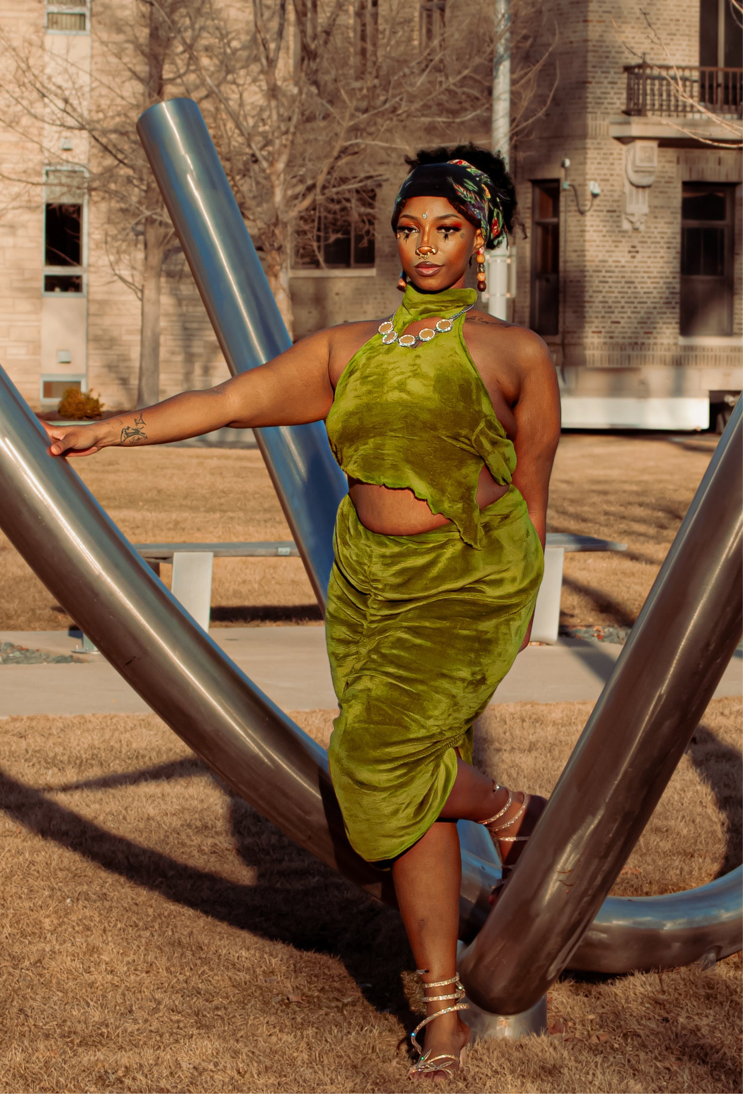“Velvet Earth” Two Piece Set