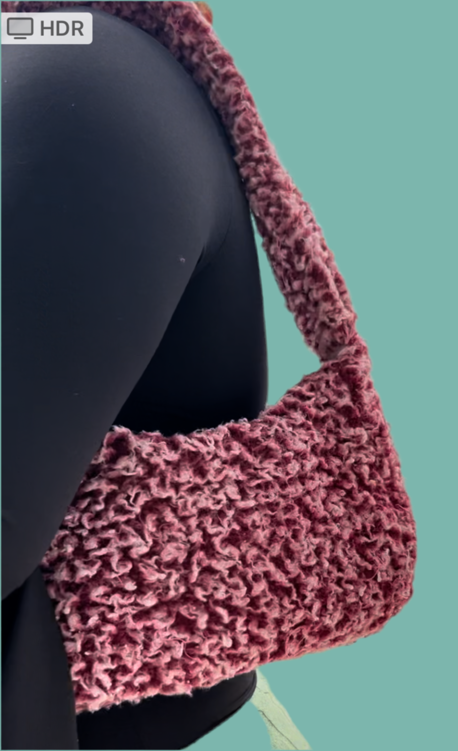“Berry Plush” Handbag