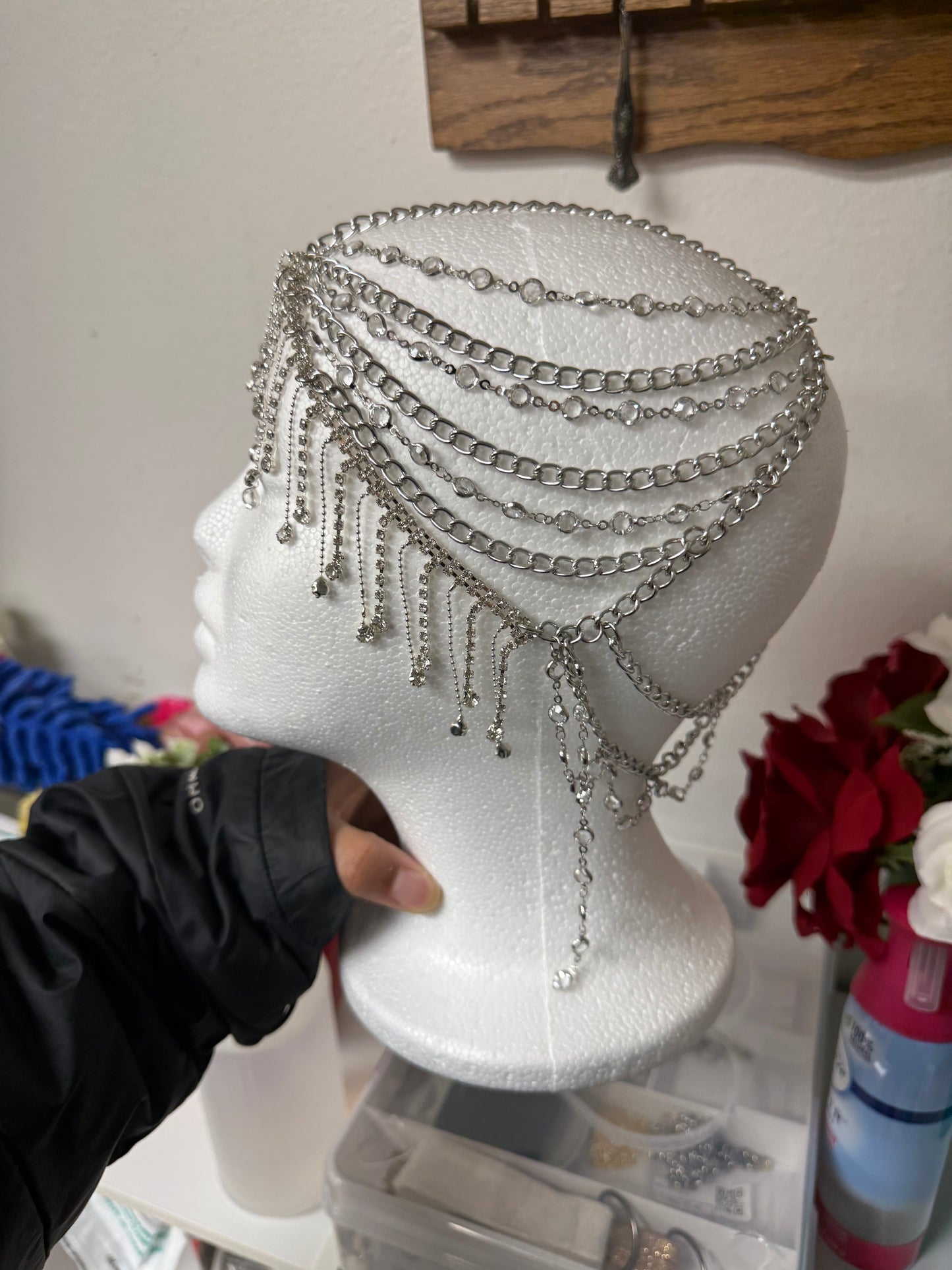 “Great Gatsby” Rhinestone Headpiece