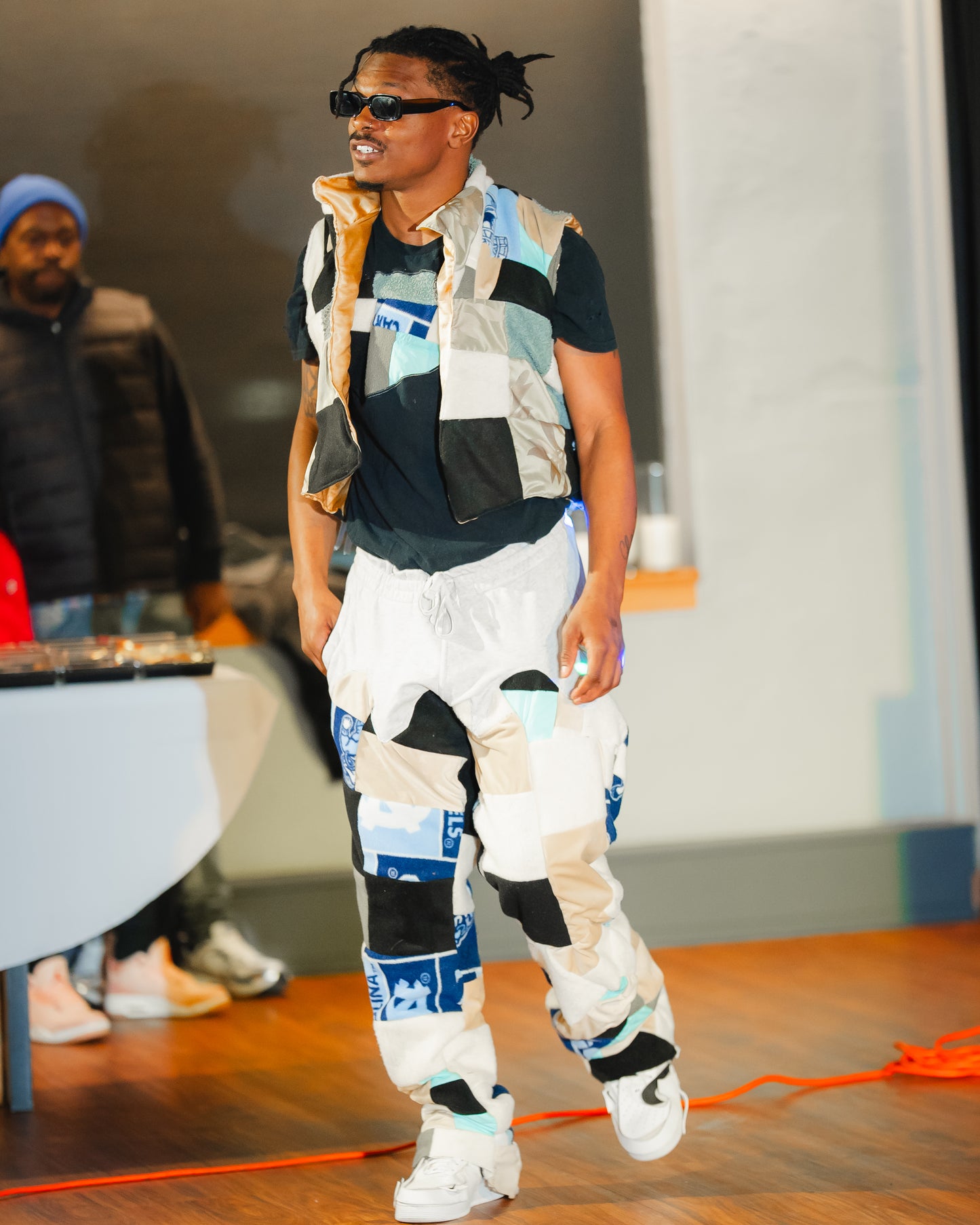“Urban Patchwork” Puffer Set