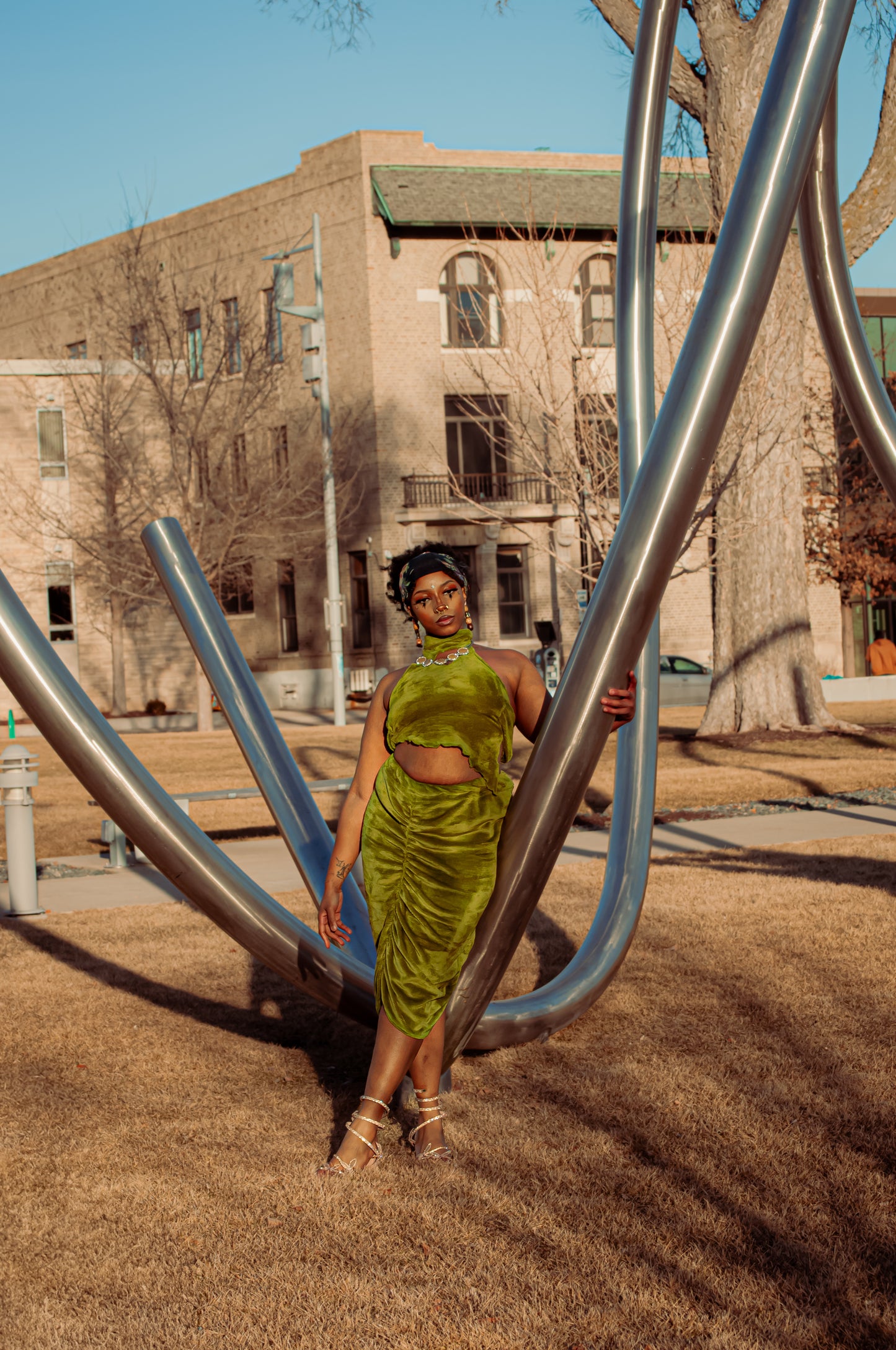 “Velvet Earth” Two Piece Set