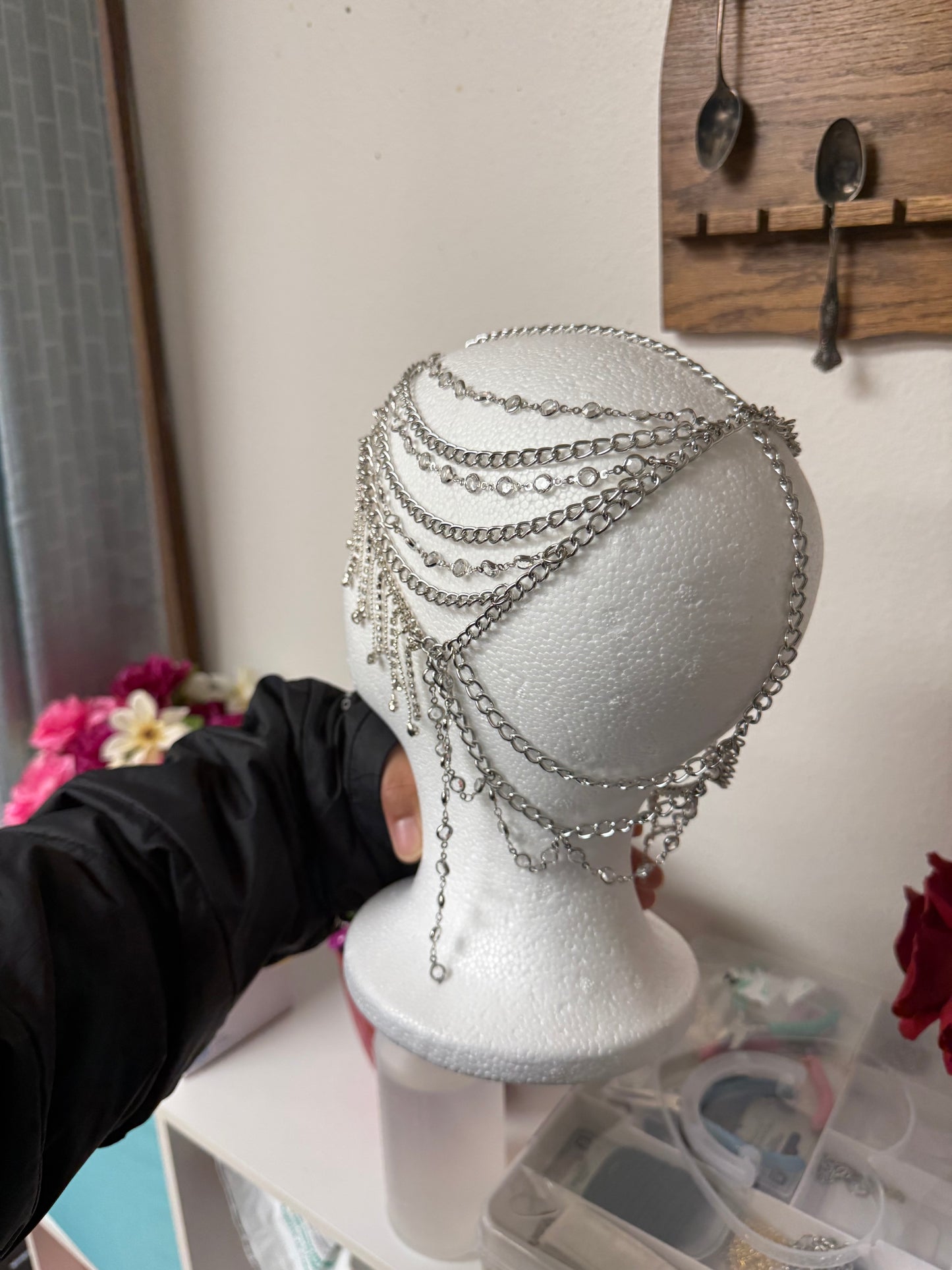 “Great Gatsby” Rhinestone Headpiece