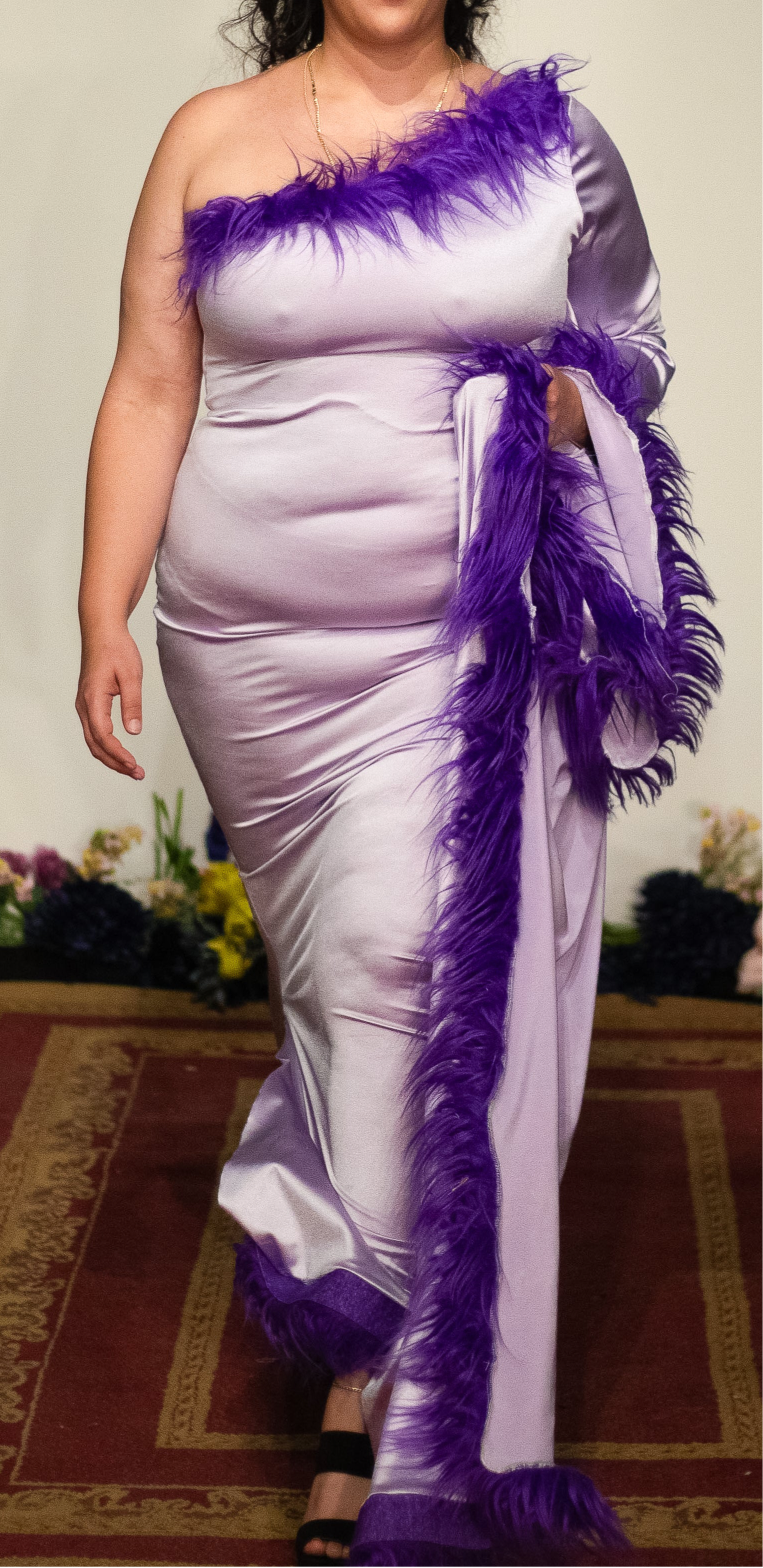 Majestic Orchid” Long-Sleeve Gown – Irma2Ivonne Designs Majestic Orchid” Long-Sleeve Gown – Irma2Ivonne Designs