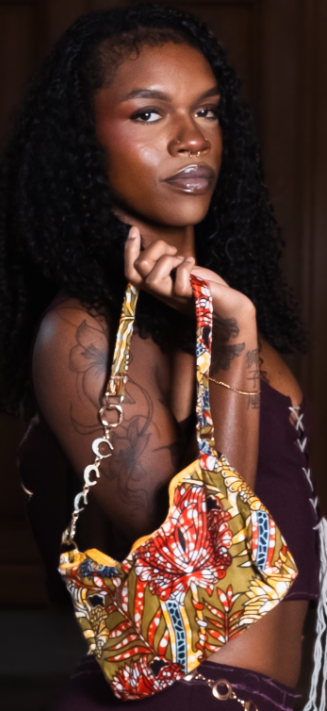 “Kikwembe Kraze” Charm Handbag